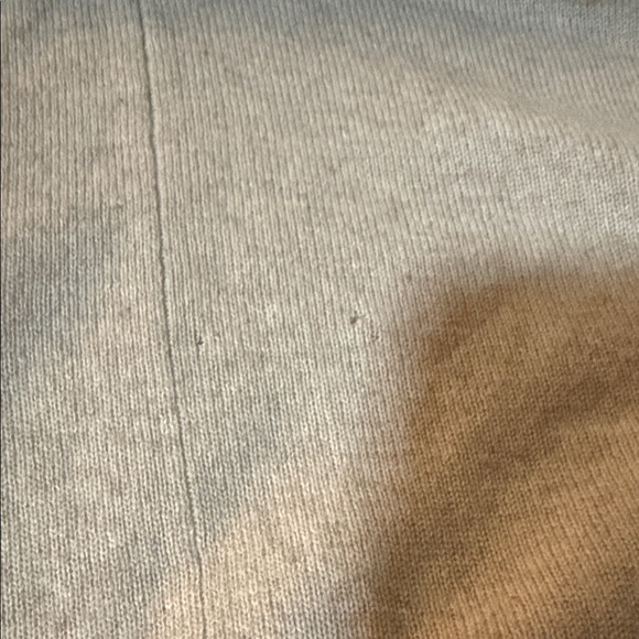 Tan 100% cashmere Zip-Up Hoodie - Picture 4 of 5
